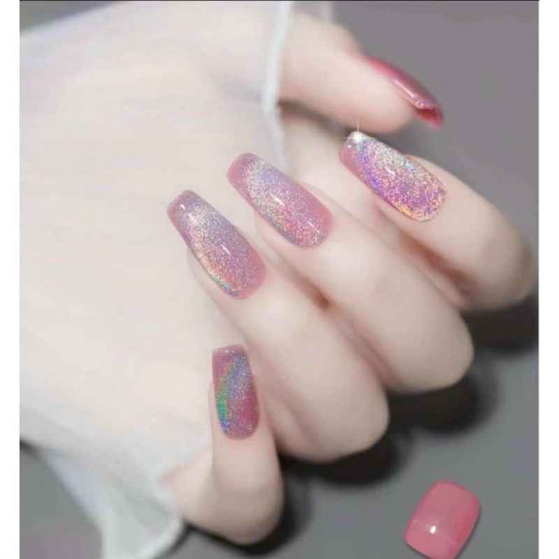 Sơn mắt mèo kim cương Huaxi 9D chính hãng - sơn gel mắt mèo kim cương lấp lánh sang chảnh