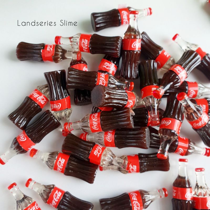 Đồ Trang Trí Slime Hình Lon Coca Cola Độc Đáo