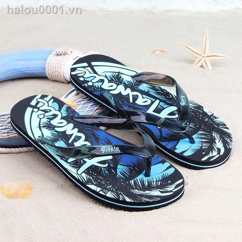 ✿Ready stock✿  Hekou imported Vietnam Pingxian bitis men s shoes summer outdoor flat beach flip flops Hawaiian style sandals