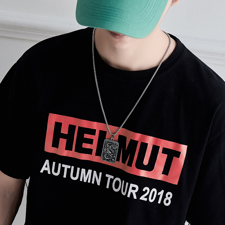 Dây chuyền thời trang HIPSTER phong cách âu mĩ hiphop 2020 cho nam