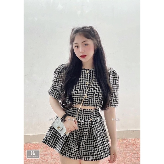 [ 𝐅𝐑𝐄𝐄 𝐒𝐇𝐈𝐏 ]  SÉT ÁO ZICZAC MIX QUẦN SOOC VẢI DẠ QC CAO CẤP HÀNG CHẤT LUÔN Ạ