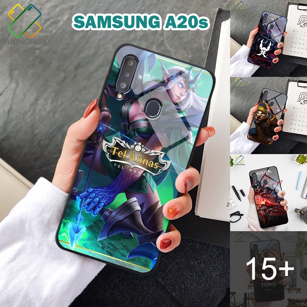 Ốp lưng Kính Samsung A20s in 3D chủ đề tướng liên quân