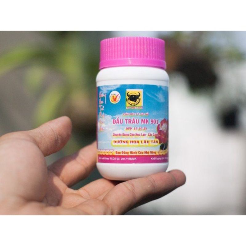 Phân Bón Lá Đầu Trâu MK 901 - Chuyên Hoa Lan, Cây Cảnh, Hoa Hồng