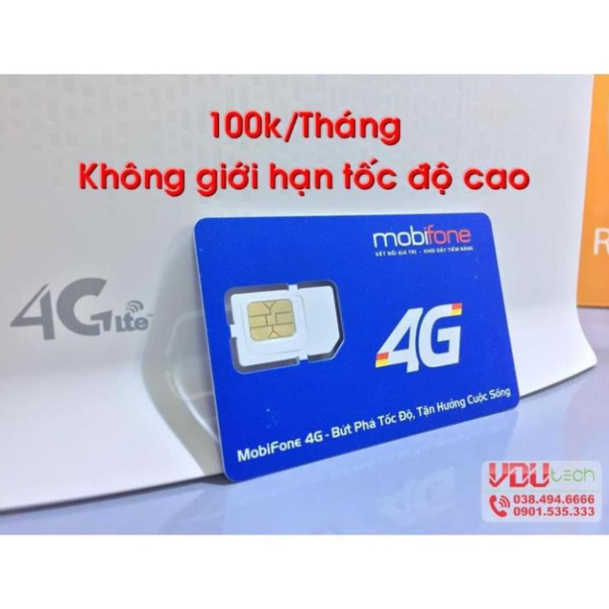 SIM 4G MOBIFONE MAX BĂNG THÔNG TỐC ĐỘ CAO