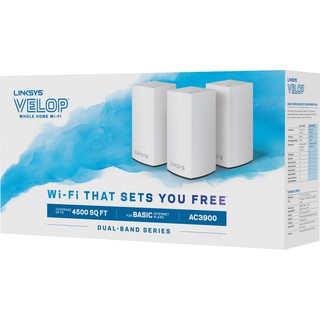 Bộ phát wifi LINKSYS VELOP 3-Pack (AC3900) 2 băng tầng