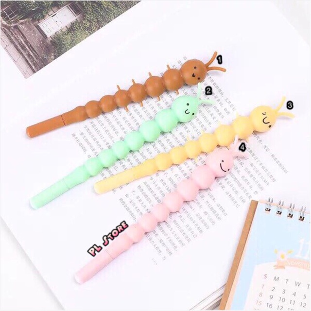Viết mực nước đen Sâu róm
