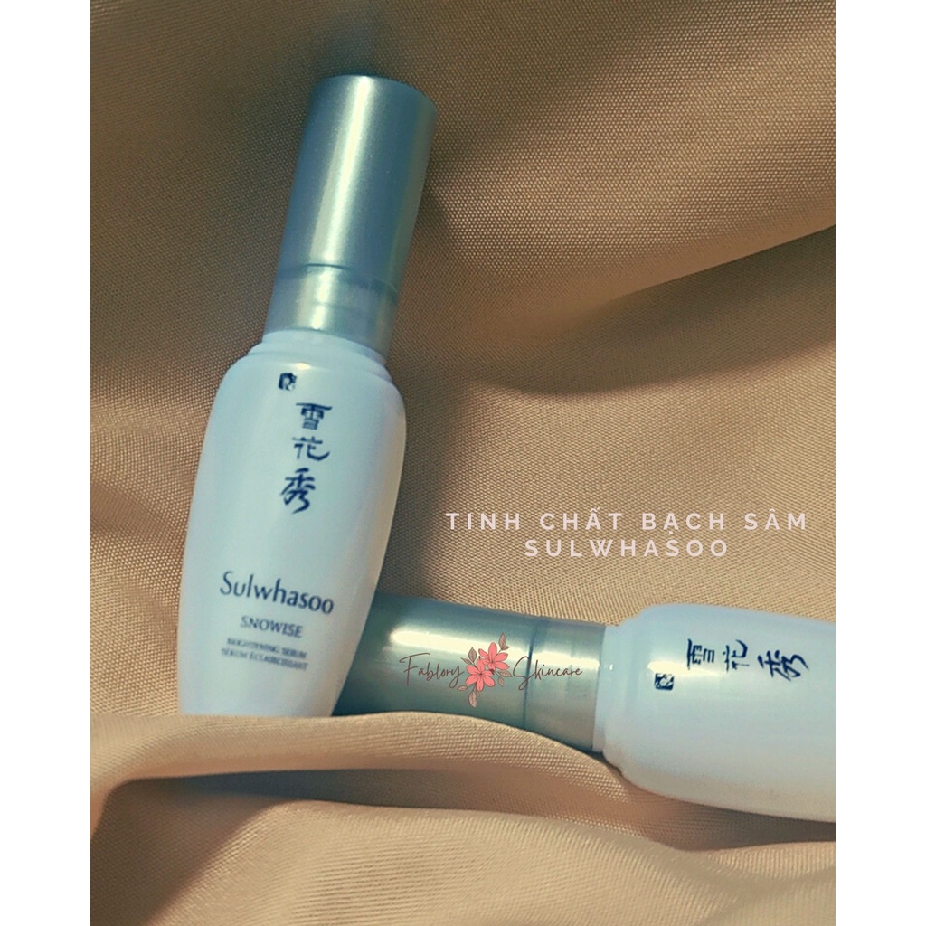 Serum Sulwhasoo dưỡng sáng da, căng mướt, cải thiện nếp nhăn từ nhân sâm CONCENTRATED GINSENG BRIGHTENING SERUM