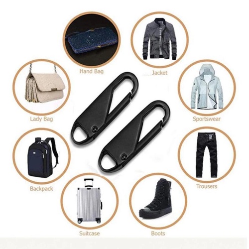 FEELING✅Khóa Kéo Kim Loại Có Thể Tháo Rời Thời Trang Thay Thế Cho Quần Áo / Túi Xách