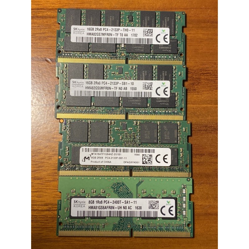 RAM DDR 4 Laptop Zin nội địa tháo máy bãi