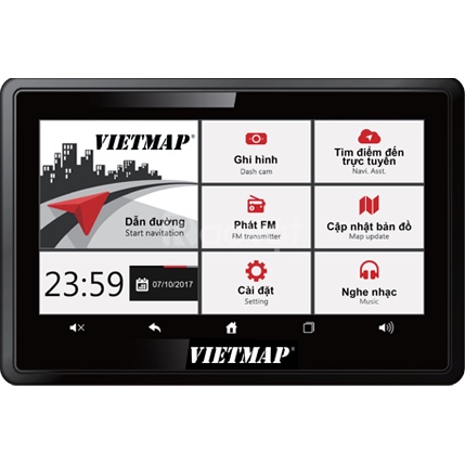 Camera hành trình VIETMAP W810, dẫn đường kết hợp ghi hình, tặng kèm thẻ nhớ 32GB