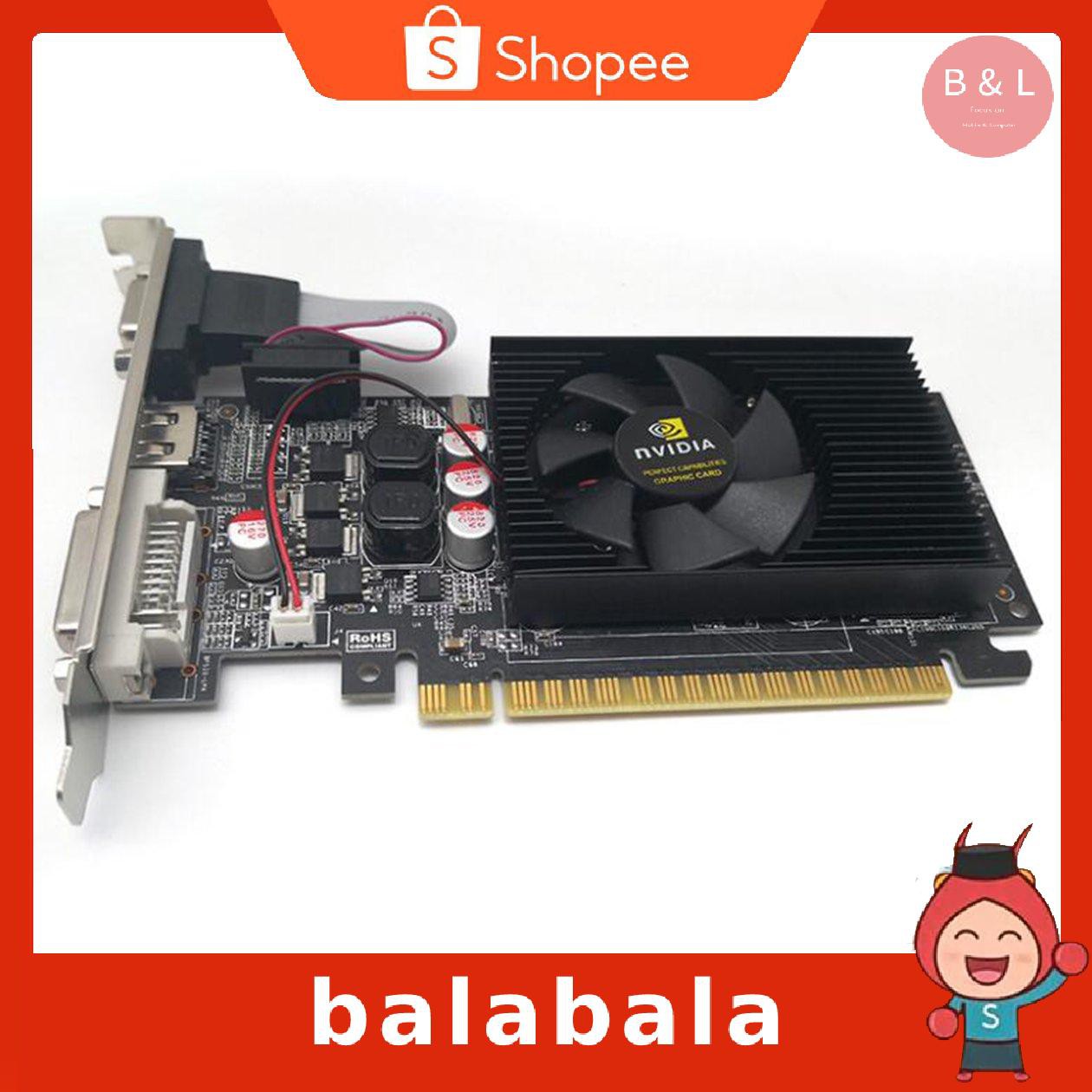 Card Đồ Họa Chơi Game Gt730 2gb Ddr3 Thẻ