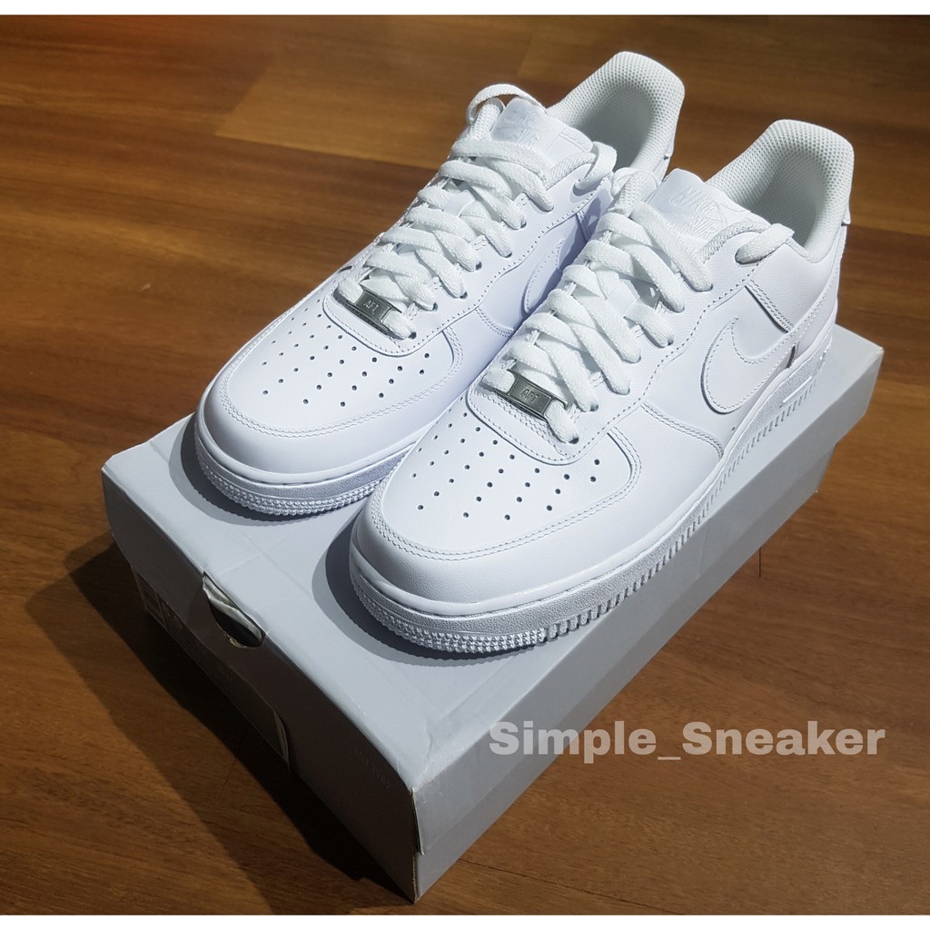 Giày Nike Air Force 1 FREESHIPSneaker Thể Thao Nam Nữ - Giày Nike AF1 All White Chính Hãng Chuẩn Auth