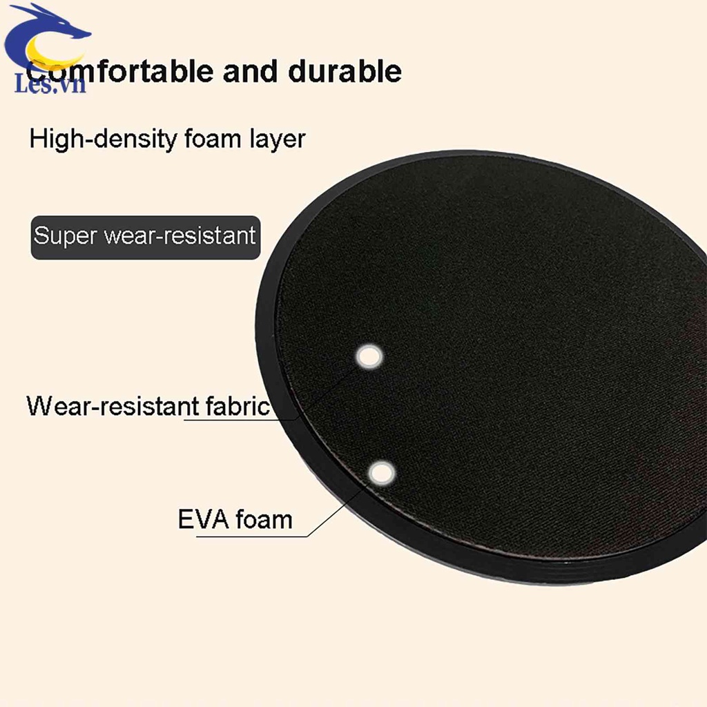 Set 2 Đĩa Trượt Hỗ Trợ Tập Cơ Bắp