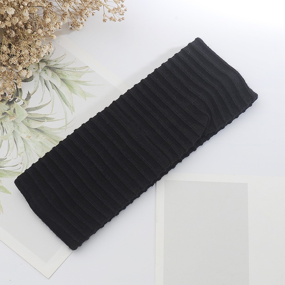 Sports Color Korean Striped Knitted Headbands