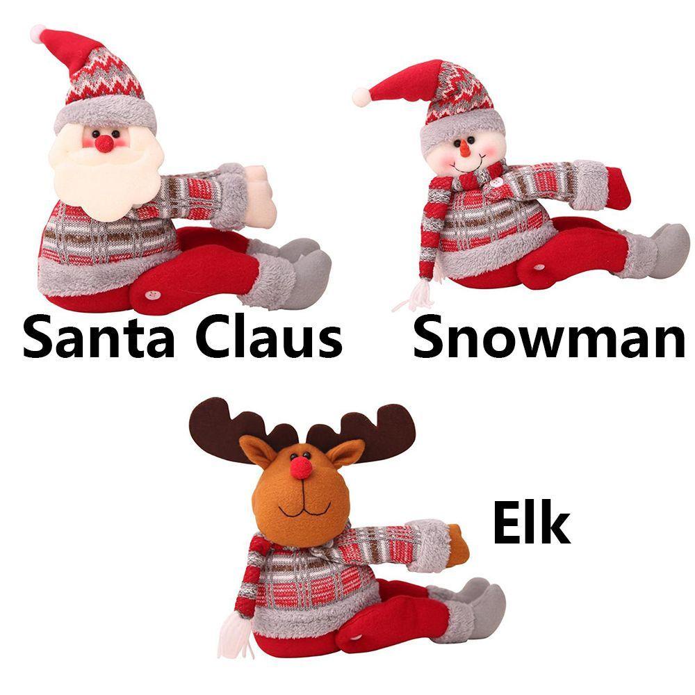 CONOPERY Dây Buộc Rèm cửa sổ Họa Tiết Ông Già Noel / Người Tuyết Xinh Xắn