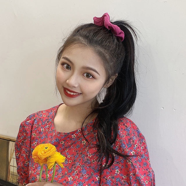 Dây buộc tóc scrunchies / Cột tóc scrunchies