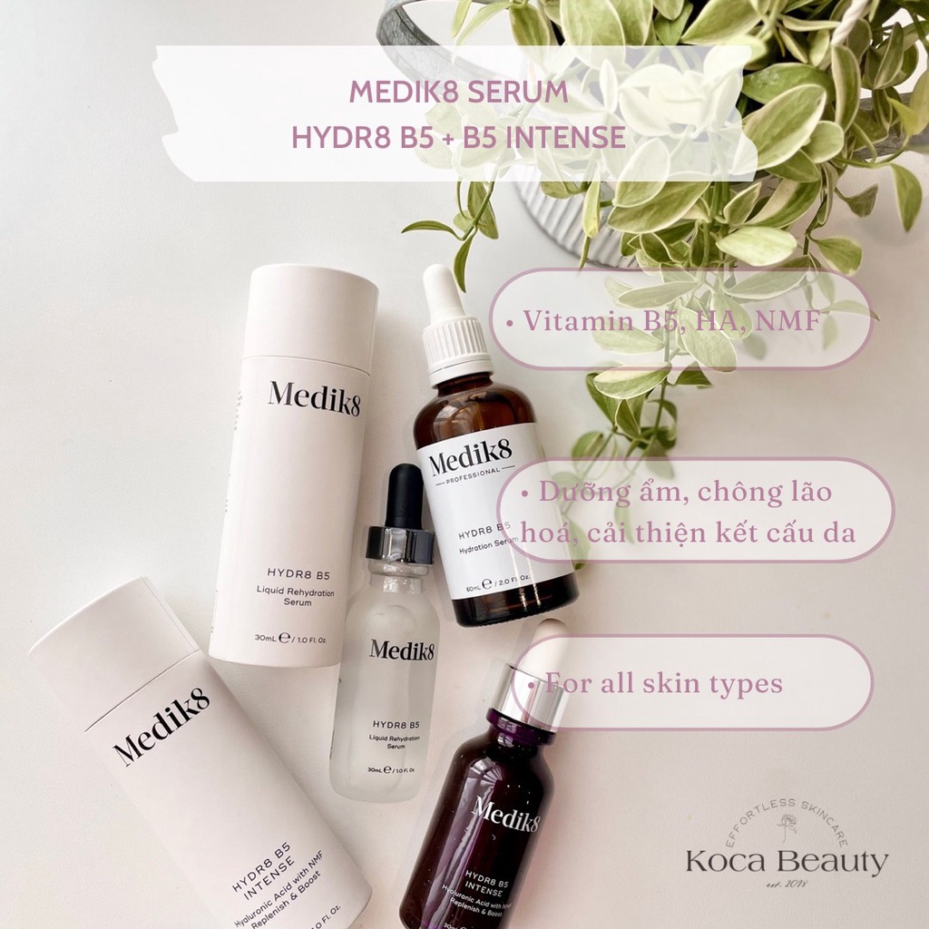 Serum khoá ẩm và phục hồi Hydr8 B5 và B5 Intense