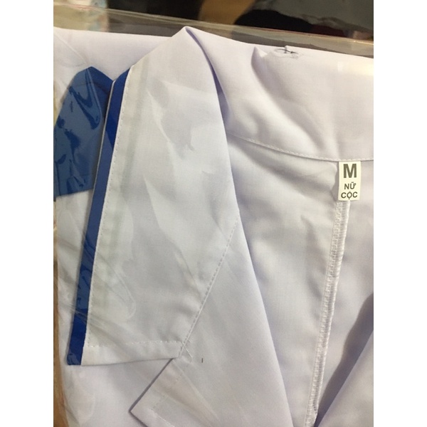 Cầu Vai Xanh gắn áo Blouse dành cho sinh viên trường y, dược, thực tập sinh