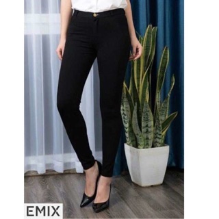 Quần legging khoá 4 túi thật chất cotton