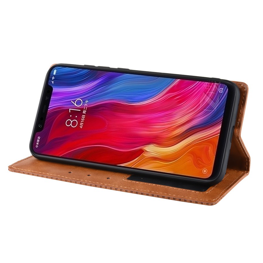 Bao da Xiaomi Mi 8 SE, Xiaomi Mi 8 Lite, Xiaomi Mi 8 dạng ví có ngăn đựng thẻ