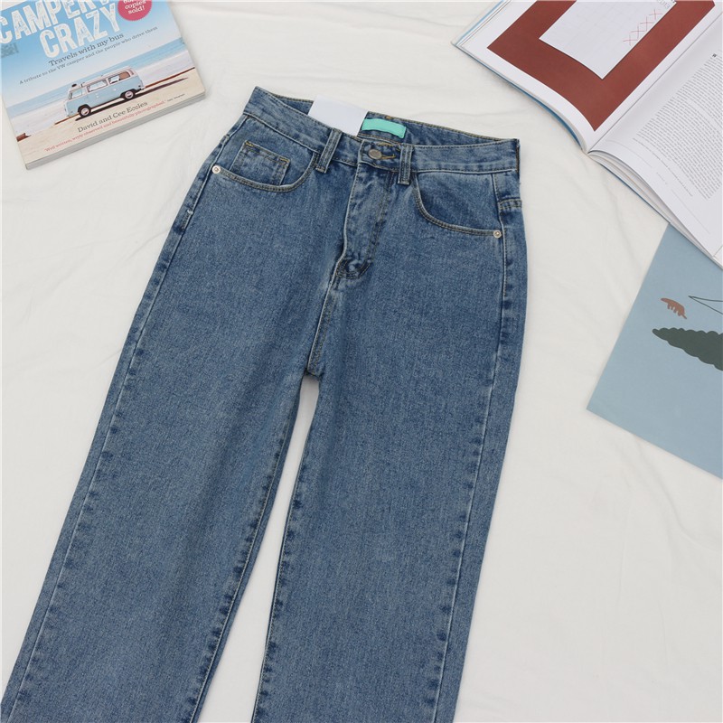 Quần Jean  (Q107) – Hàng có sẵn Xanh nhạt size M