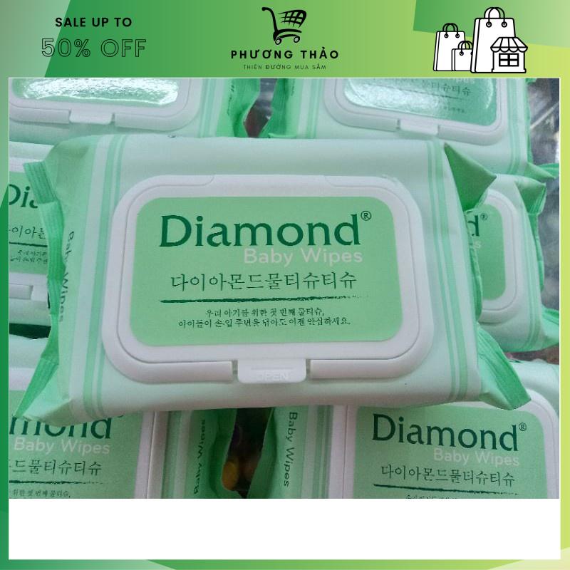 Khăn Ướt DIAMOND BABY WIPES Không Mùi 125g - Đồ chơi trẻ em Anh Thư