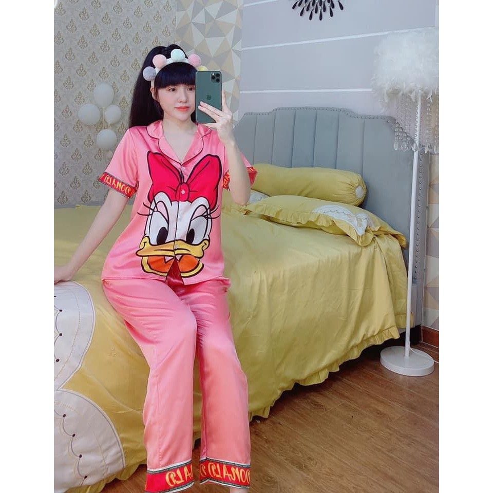 Pizama satin lụa in mickey TNQD | BigBuy360 - bigbuy360.vn