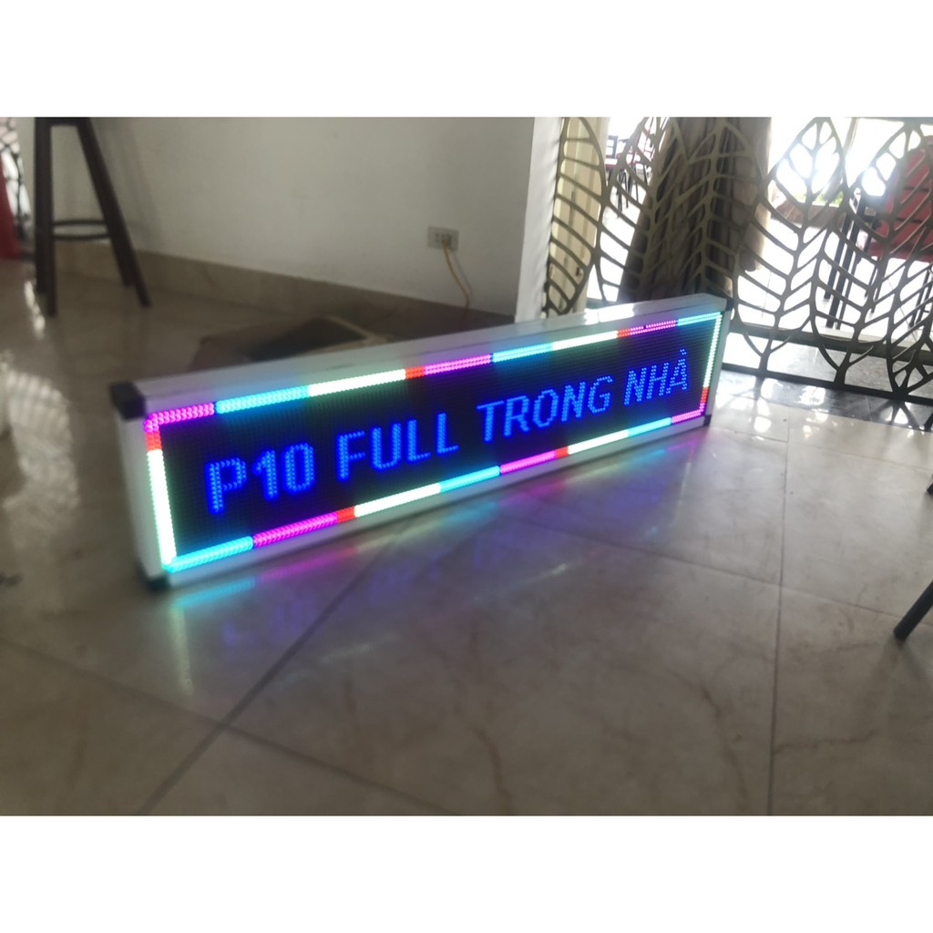 Combo biển quảng cáo led ma trận p10 full màu trong nhà từ 3 đến 18 tấm, bảo hành 1 năm | BigBuy360 - bigbuy360.vn