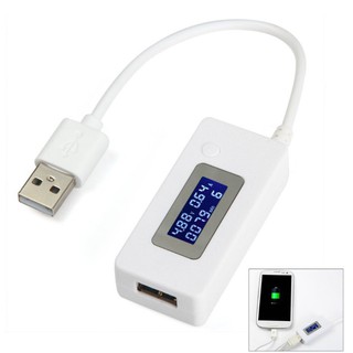 USB đo dòng điện sạc thiết kế màn hình LCD hiển thị tiện lợi