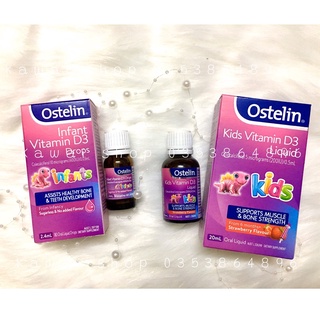 Ostelin Vitamin D3 Liquid/Drops cho bé