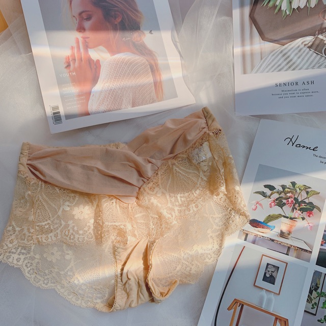 HOT HOT ⚡️quần Ren  xuất cạp chéo- chip ren KELLY WANG (hình thật 100% shop tự chụp)