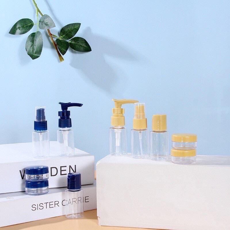 BỘ CHIẾT MỸ PHẨM TRAVEL 5 MÓN