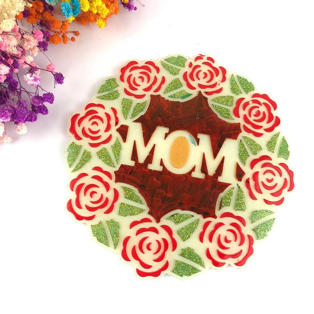 Khuôn Silicone Làm Móc Khóa / Trang Sức Hình Trái Tim DIY
