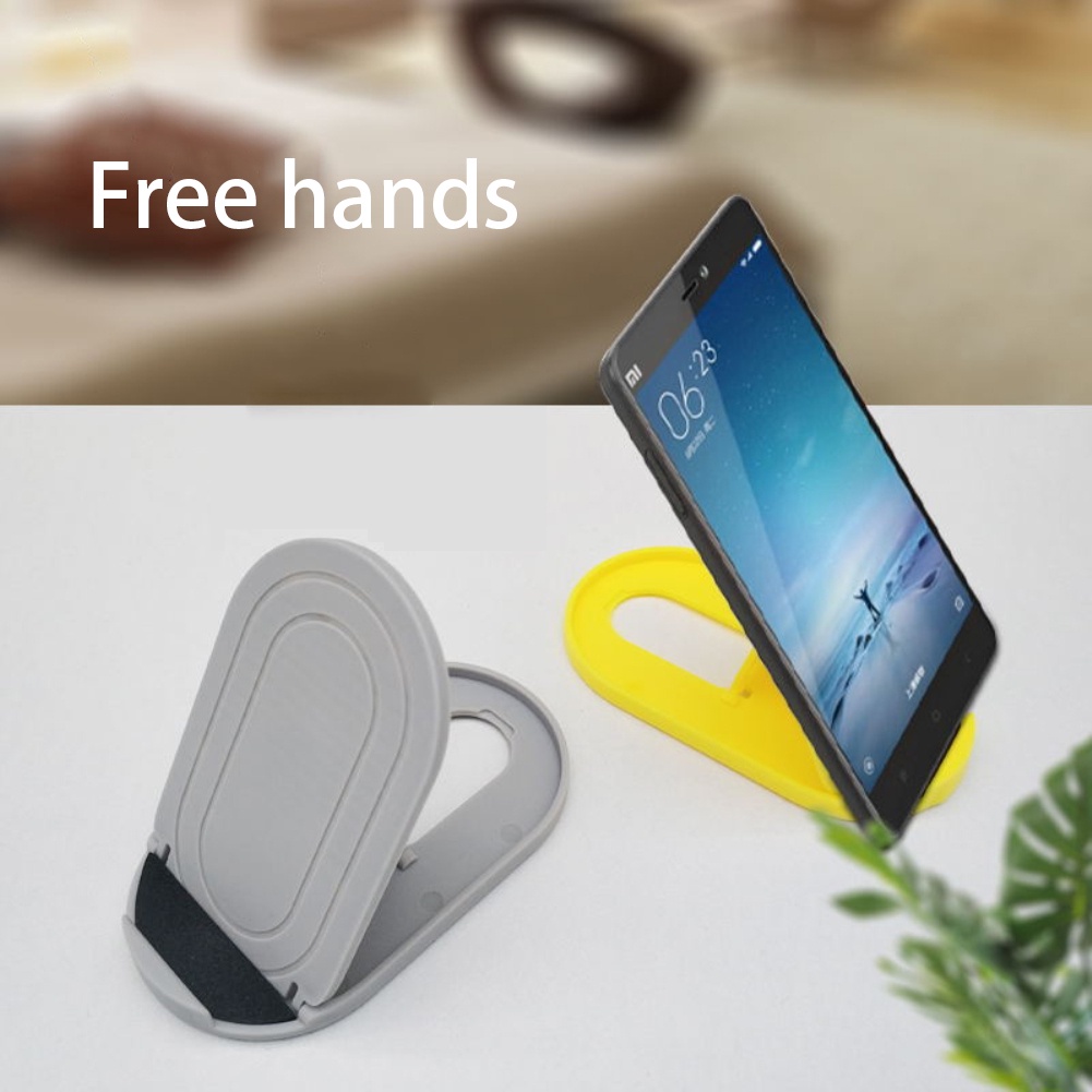 Giá đỡ điện thoại di động đa năng giá đỡ máy tính để bàn bằng nhựa có thể điều chỉnh giá đỡ điện thoại di động đa màu gấp được phụ kiện điện thoại