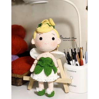 Búp bê Tinkerbell bằng len handmade