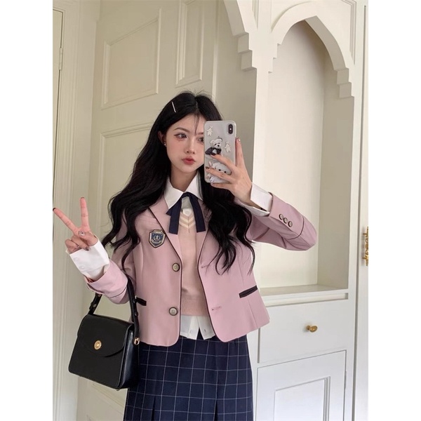 TKLIHN Set váy VEST ulzzang học sinh sinh viên phong cách tiểu thư SANG CHẢNH hot FASHIONITA 2022