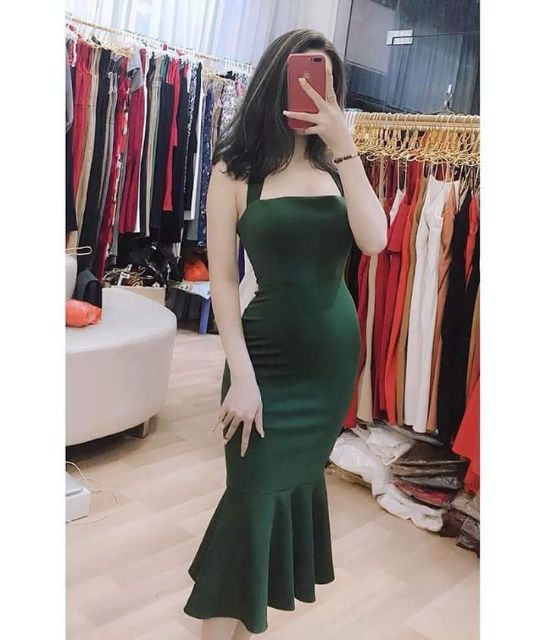 Đầm body đuôi tôm