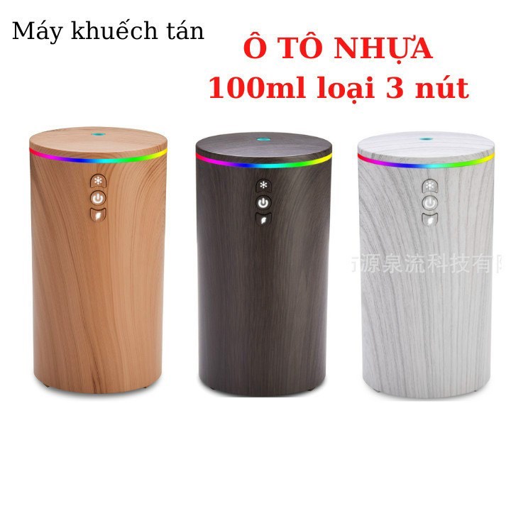 Máy xông tinh dầu ô tô 100ml - 300ml và ô tô 10ml phun sương khuếch tán hương thơm