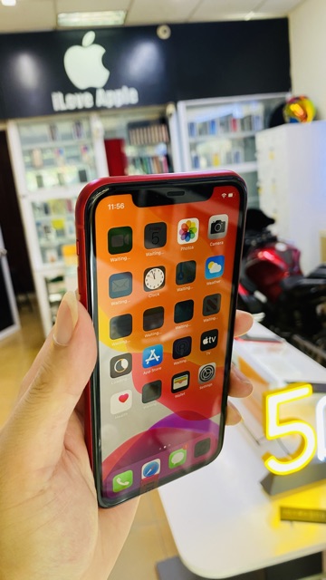 Điện thoại iPhone 11/128gb màu đỏ, mới 99% | BigBuy360 - bigbuy360.vn