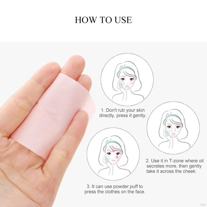 Gói 50 tờ giấy thấm dầu làm sạch da mặt | BigBuy360 - bigbuy360.vn