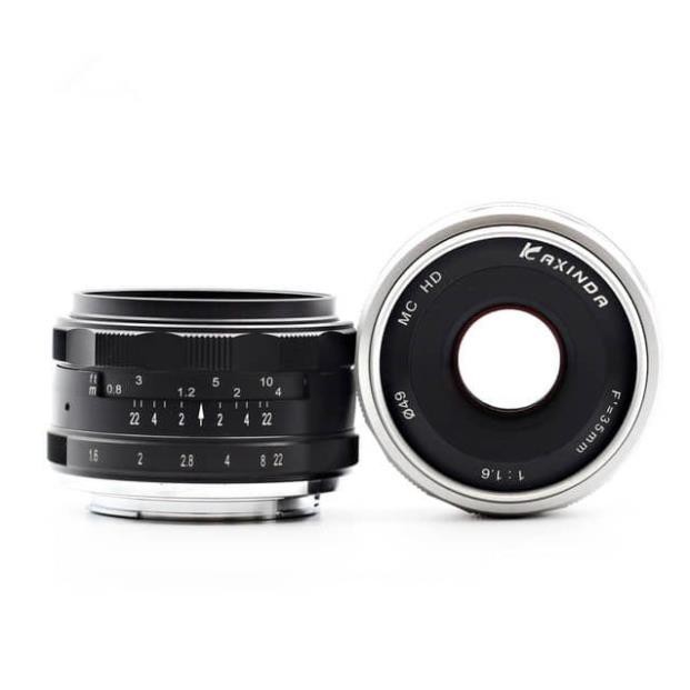 [Mã 229ELSALE hoàn 7% đơn 300K] Ống kính Kaxinda Meike 35mm f1.6 (Tặng kèm nhiều quà)