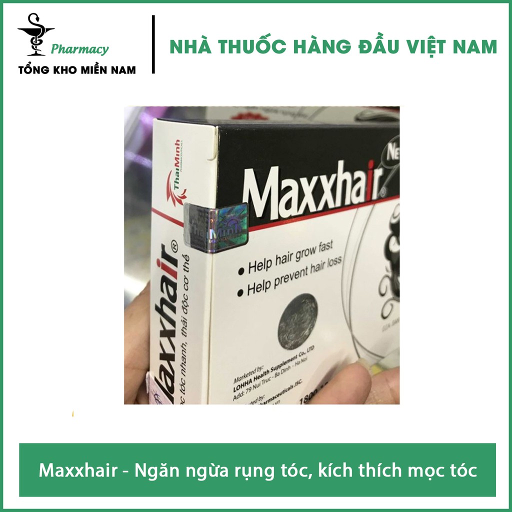 Mua 6 Hộp Maxxhair New (Tích Điểm Nhận 1 Hộp ) tặng ngay 1 Chai xịt Vioga Hair 100ml - Ngăn Rụng Tóc, Tóc Bóng Mượt