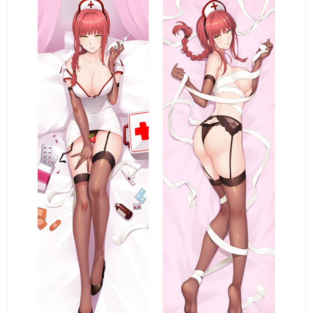 Vỏ Gối Ôm In Hình Nhân Vật Nữ Cưa Xích Otaku Huging Toàn Bộ