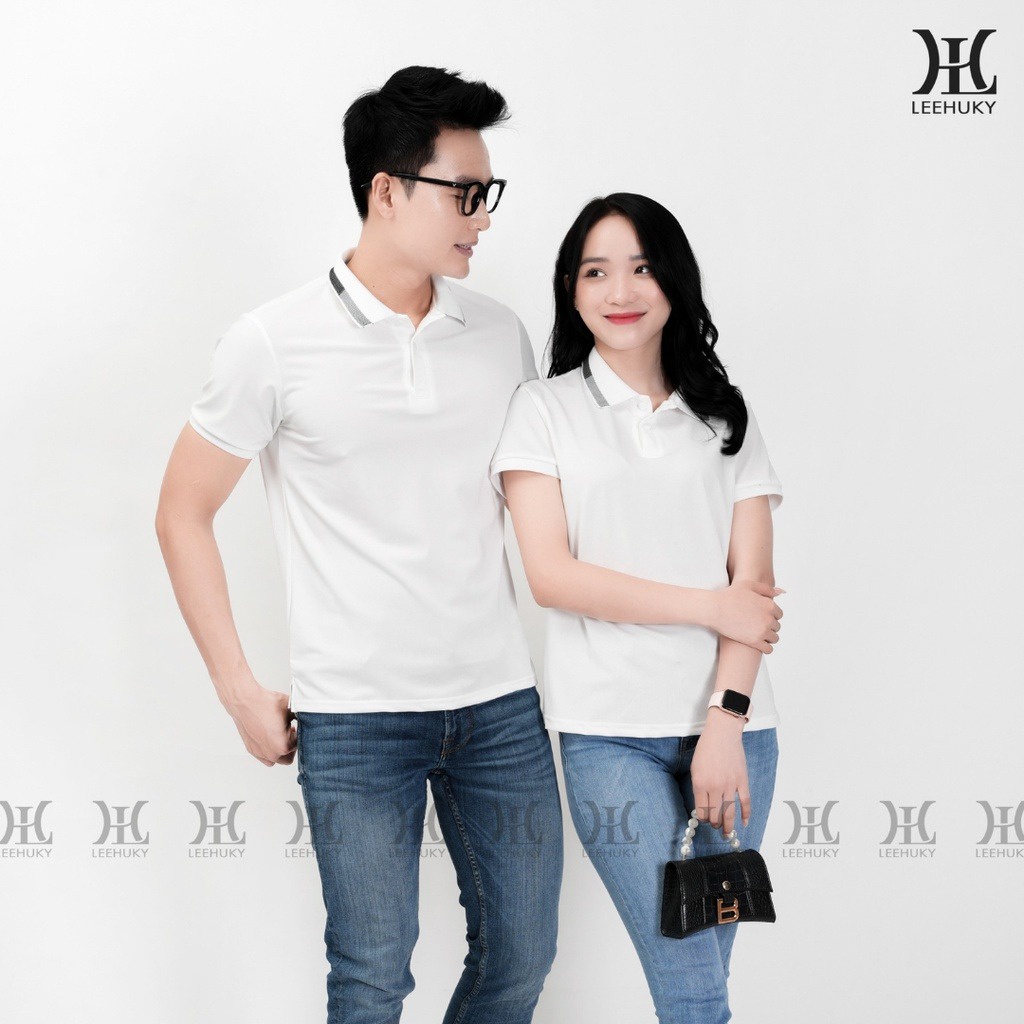Áo polo nam nữ cao cấp ,Áo cổ trụ cá sấu poly chất vải mát mịn dày dặn thấm hút mồ hôi co giãn thoải mái ,áo công sở
