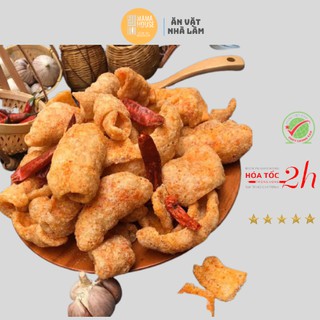 Da heo tỏi ớt, da heo mắm hành loại ngon ăn siêu ghiền hũ 160g - đồ ăn vặt nhà làm thế giới ăn vặt