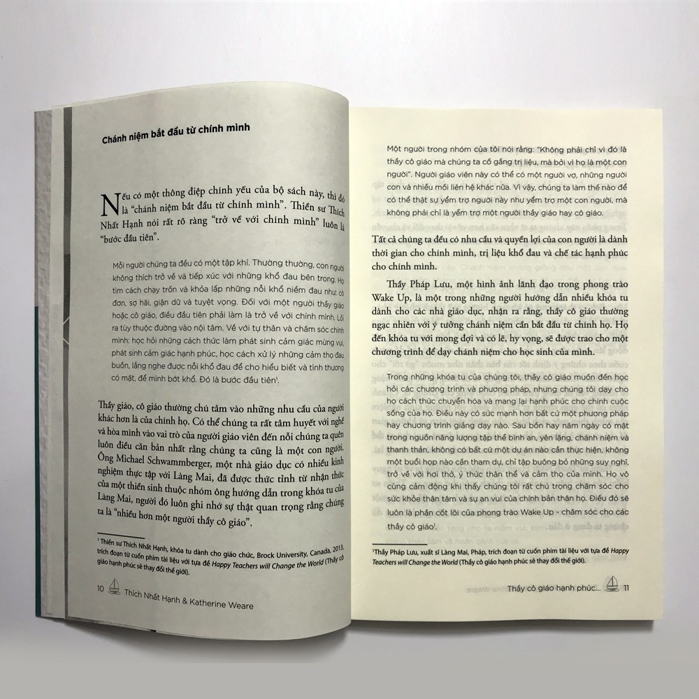 Sách - Combo Thầy Cô Giáo Hạnh Phúc Sẽ Thay Đổi Thế Giới 2 cuốn ( combo lẻ tùy chọn )