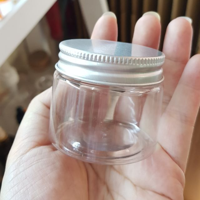 Hũ / Hộp Nắp Nhôm 50G Đựng Mỹ Phẩm, Bột , Slime,..