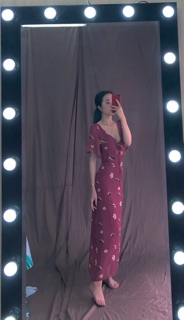 Đầm maxi hoa