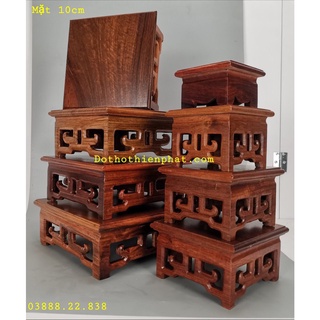 Đôn gỗ hương mặt 10cm rất đẹp
