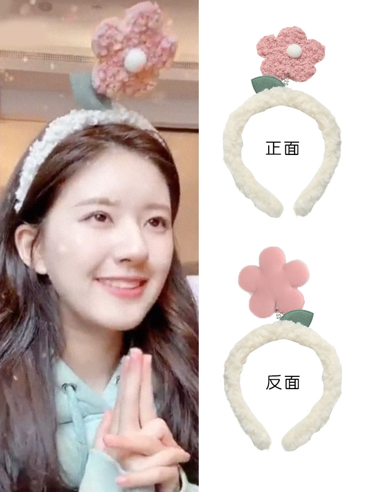 Băng đô đính hoa nhỏ dễ thương phong cách Hàn Quốc